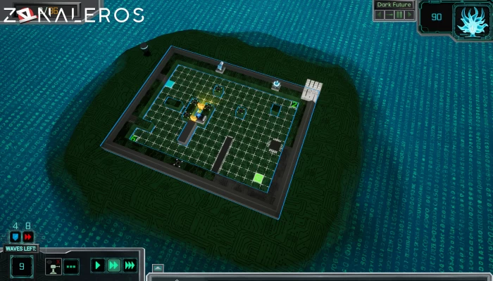 BYTES: The Reverse Tower Defense gameplay