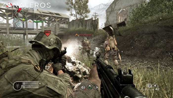 Call of Duty 4: Modern Warfare gameplay