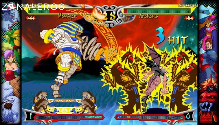 Capcom Fighting Collection por mega