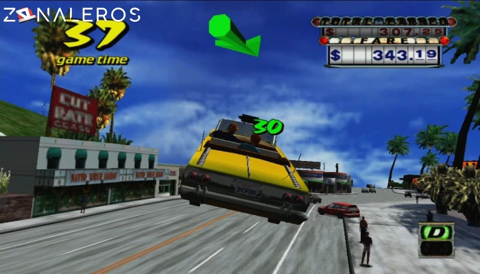 Crazy Taxi por mega