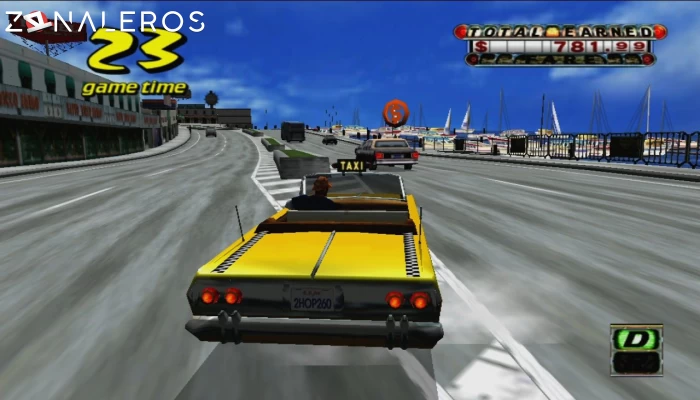 Crazy Taxi gameplay