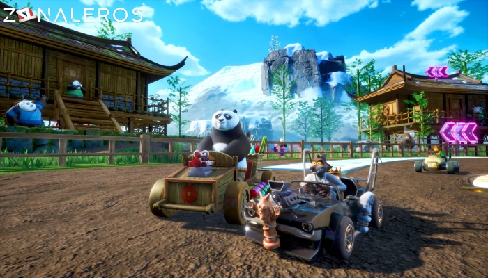 DreamWorks All-Star Kart Racing por mega