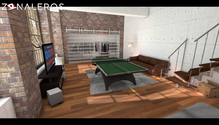 Eleven Table Tennis VR gameplay