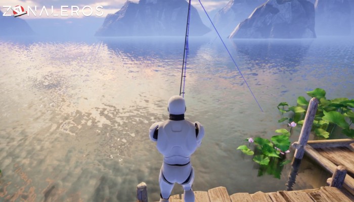 Fishing at Lotus Lakes gameplay