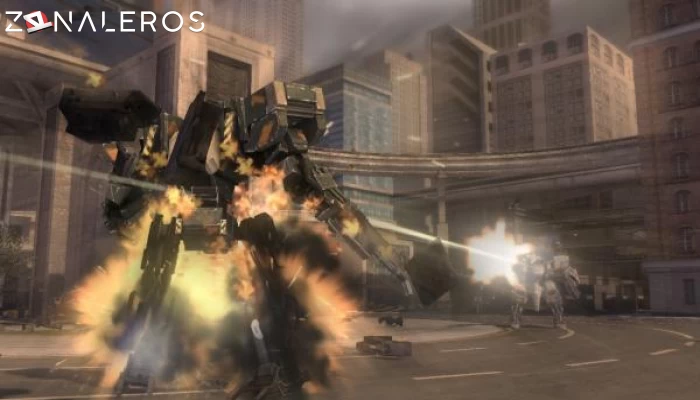 Front Mission Evolved gameplay