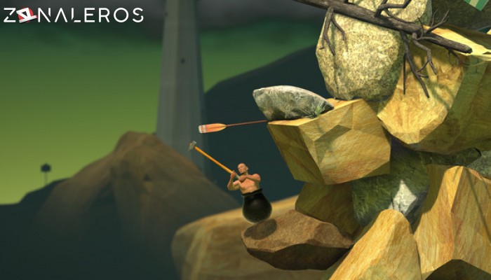 Getting Over It with Bennett Foddy gameplay