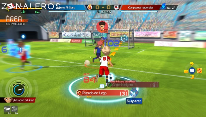 Inazuma Eleven Victory Road Deluxe Edition gameplay
