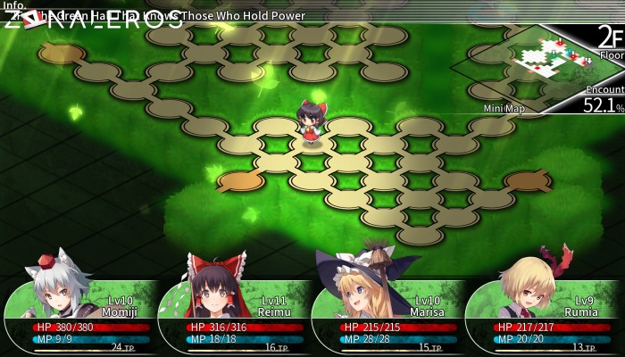 Labyrinth of Touhou gameplay