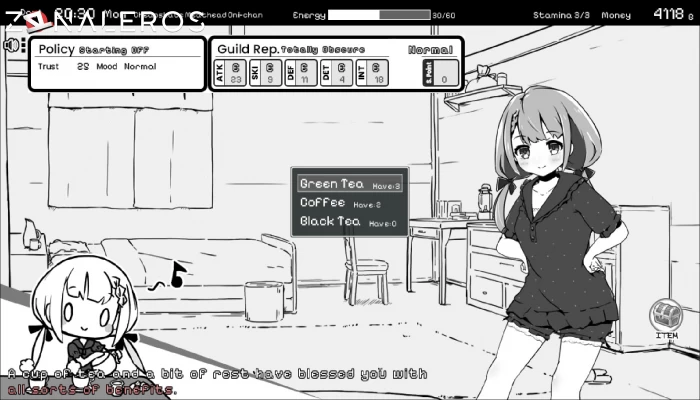 Living With Sister Monochrome Fantasy gameplay