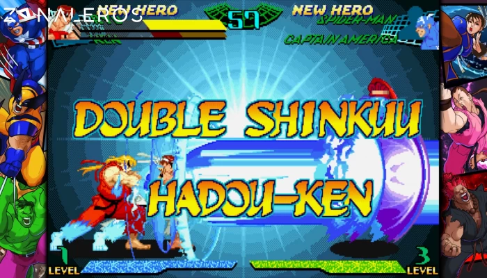 Marvel vs. Capcom Fighting Collection Arcade Classics gameplay