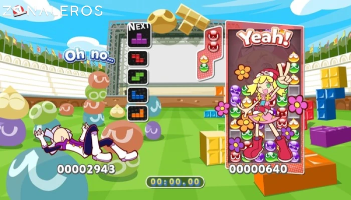 Puyo Puyo Tetris por mega