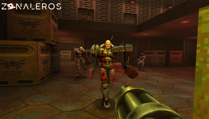Quake II Enhanced Edition gameplay