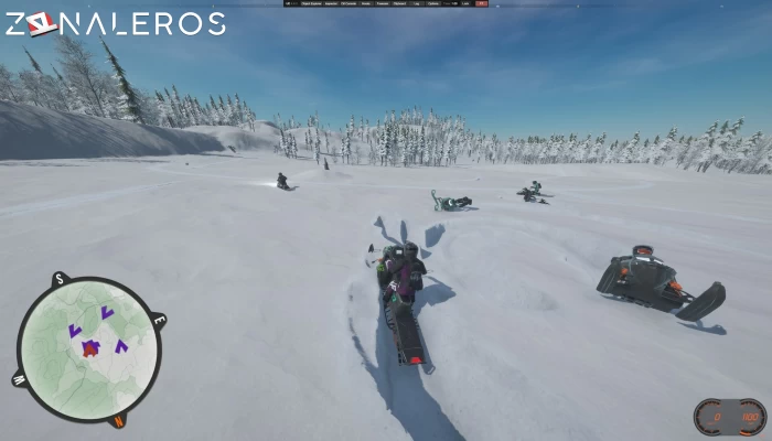 Sledders gameplay