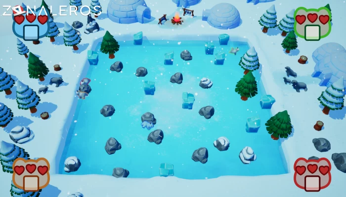 Sliding Bears gameplay