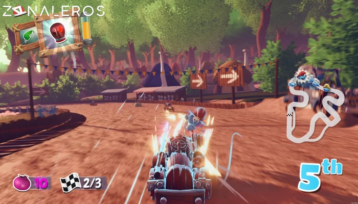 Smurfs Kart gameplay