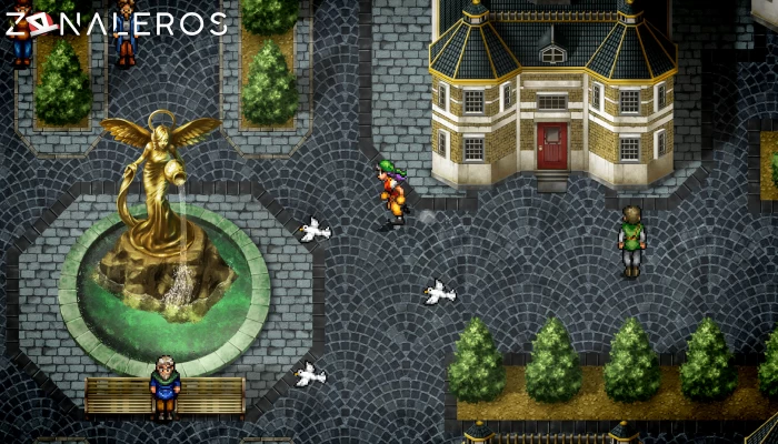 Suikoden I and II HD Remaster Gate Rune and Dunan Unification Wars gameplay