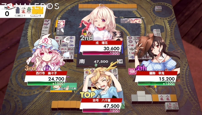 TOUHOU GENSOU MAHJONG gameplay