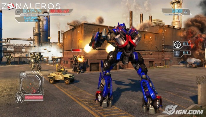 Transformers 2: Revenge of the Fallen The Game gameplay