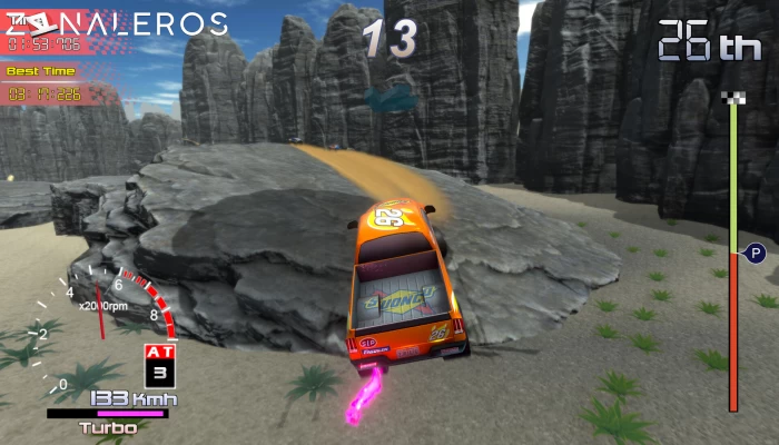 WildTrax Racing gameplay