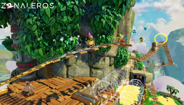 Yooka Replaylee gameplay